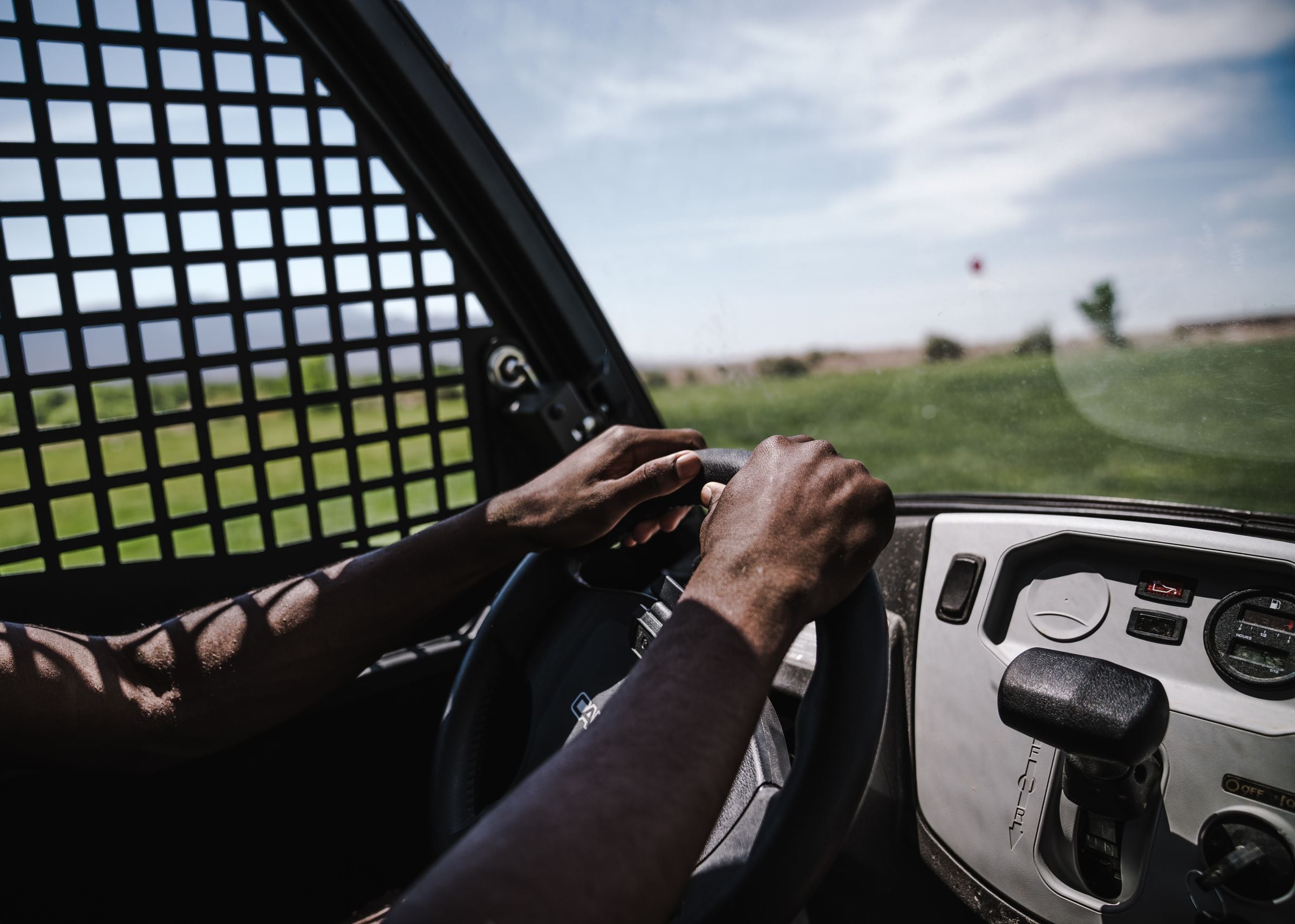 Golf Cart off-grid power setup